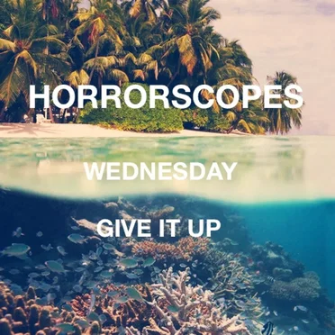 Wednesday / Give It Up by Horrorscopes - album cover
