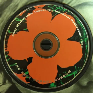 Andy Warhol from Tapes: The Inaugural Publication 1994 by Andy Warhol - album cover