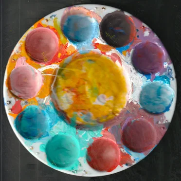 Painting by ROBALU GIBSUN - album cover