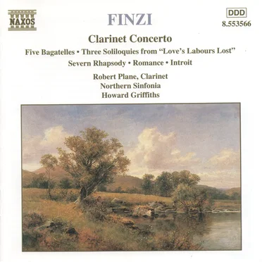 Concerto in C minor / Five Bagatelles / Three Soliloquies from "Love's Labour Lost"