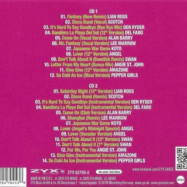 ZYX Italo Disco: 12″ Hits, Vol. 2 by Various Artists - album cover