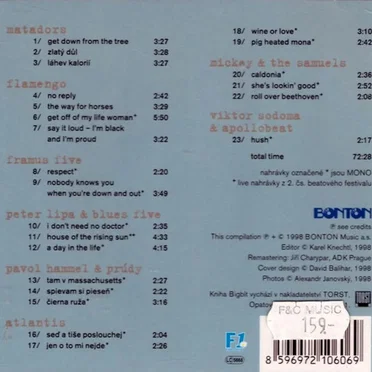 Bigbít 1968-1969 by Various Artists - album cover