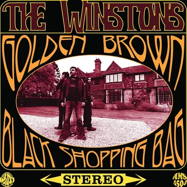 Golden Brown / Black Shopping Bag