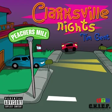 Clarksville Nights by Tim Gent - album cover