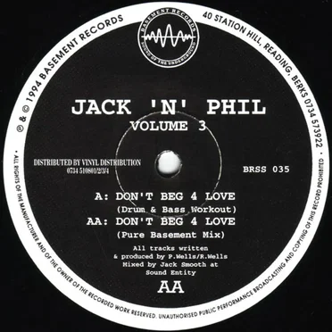 Volume 3 by Jack 'N' Phil - album cover