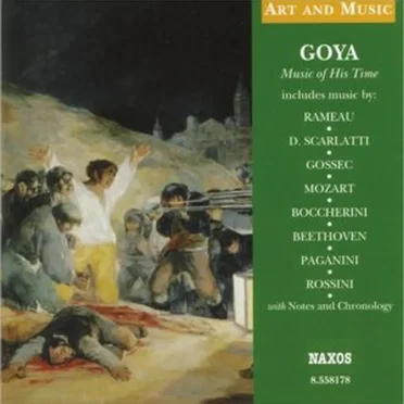 Art & Music: Goya - Music of His Time by Various Artists - album cover