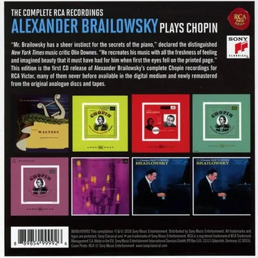Alexander Brailowksy Plays Chopin - The Complete RCA Recordings
