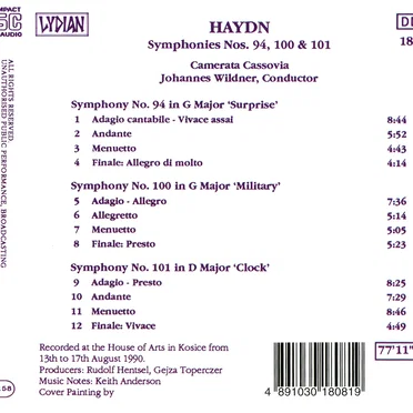 Symphonies Nos. 94, 100 & 101