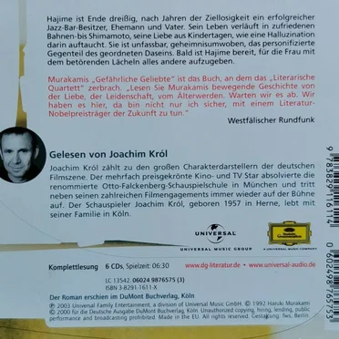 Gefährliche Geliebte by Haruki Murakami - album cover