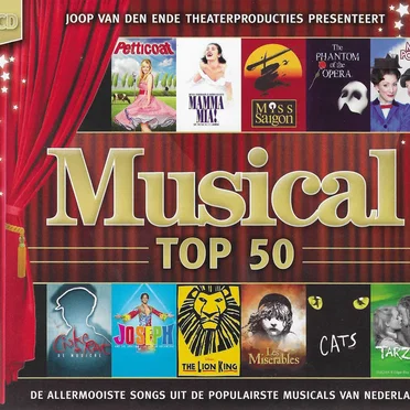 Musical Top 50 by Various Artists - album cover
