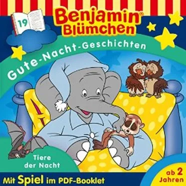 Benjamin Blümchen: Gute-Nacht-Geschichten 19: Tiere der Nacht by Benjamin Blümchen - album cover