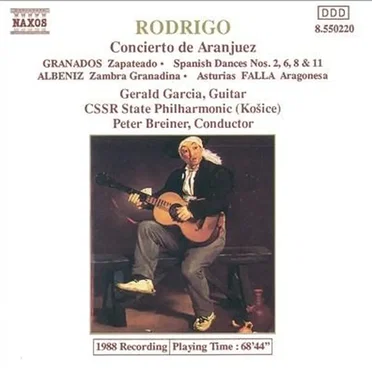 Rodrigo: Concierto de Aranjuez / Granados: Zapateado / Spanish Dances nos. 2, 6, 8 & 11 / Albéniz: Zambra granadina / Asturias / Falla: Aragonesa