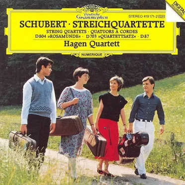 Streichquartette: D. 804 "Rosamunde" / D. 703 "Quartettsatz" / D. 87