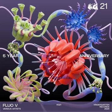 Fluo V - 5 Year Anniversary by Various Artists - album cover