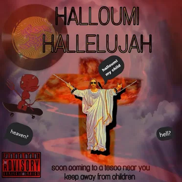 Halloumi Hallelujah by Kisspink and the Boobies - album cover