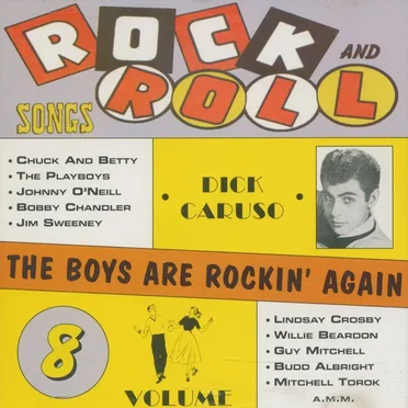 Rock and Roll Hits: The Boys Are Rockin’ Again by Various Artists - album cover