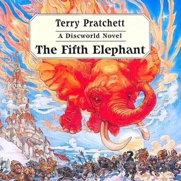 The Fifth Elephant by Terry Pratchett - album cover