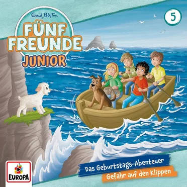 Fünf Freunde Junior 5: Das Geburtstags-Abenteuer / Gefahr auf den Klippen by Enid Blyton - album cover