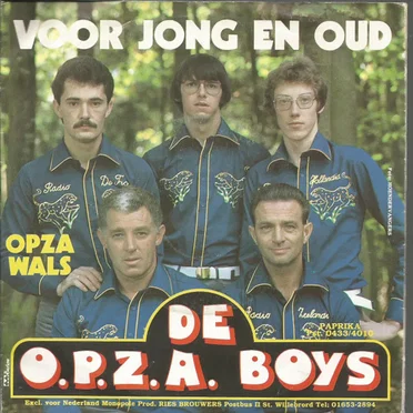 Voor jong en oud by De O.P.Z.A. Boys - album cover