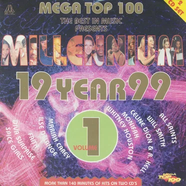 Millennium – Mega Top 100 – 19 Year 99 – Volume 1 by Various Artists - album cover