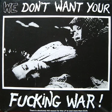 We Don't Want Your Fucking War! by Various Artists - album cover
