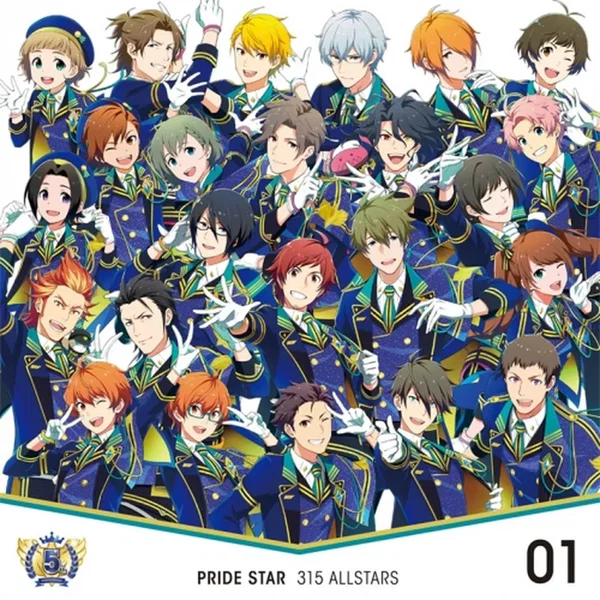 THE IDOLM@STER SideM 5th ANNIVERSARY DISC 01 PRIDE STAR