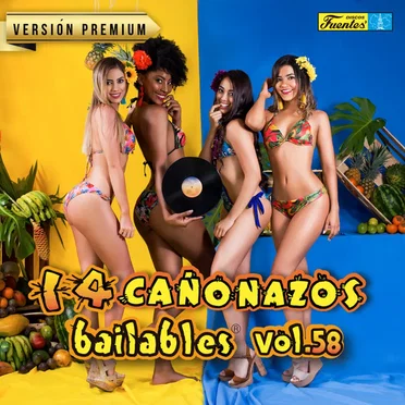 14 cañonazos bailables, vol. 58 by Various Artists - album cover