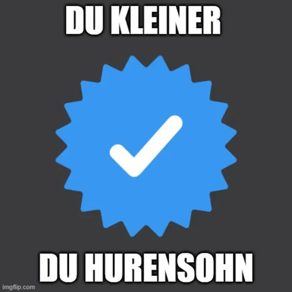 huensohn mit blaue haken