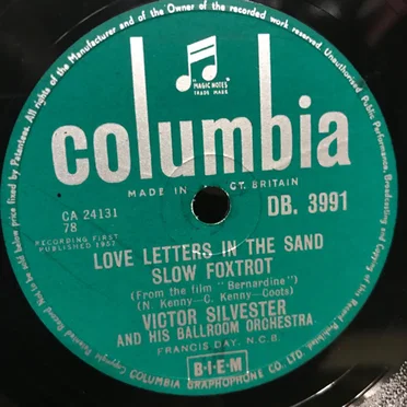 Love Letters in the Sand / I'm Gonna Sit Right Down and Write Myself a Letter