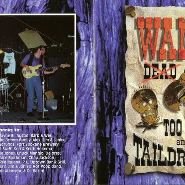 Wanted...Live! by Too Slim and the Taildraggers - album cover