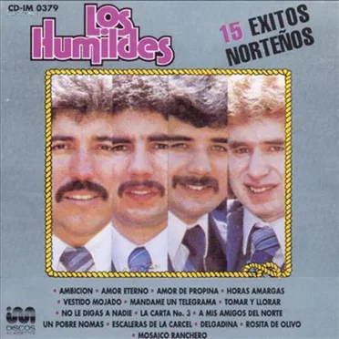 15 éxitos norteños by Los Humildes - album cover