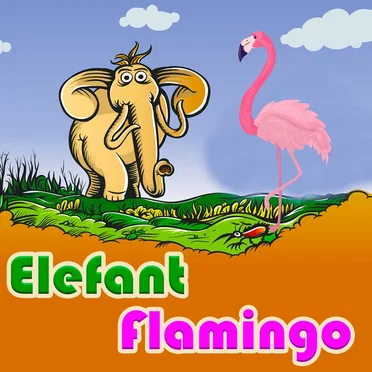 Elefant Flamingo