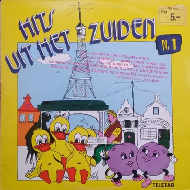 Hits uit het Zuiden, nr. 1 by Various Artists - album cover
