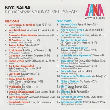 NYC Salsa: The Incendiary Sound of Latin New York by Various Artists - album cover