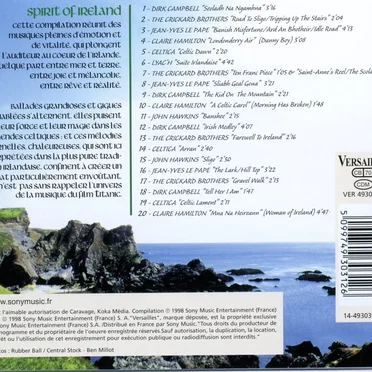 Spirit of Ireland by Various Artists - album cover