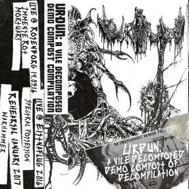 A Vile Decomposed Demo Compost Compilation by Urðun - album cover