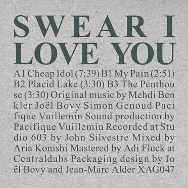 Cheap Idol (EP) by Swear I love you - album cover