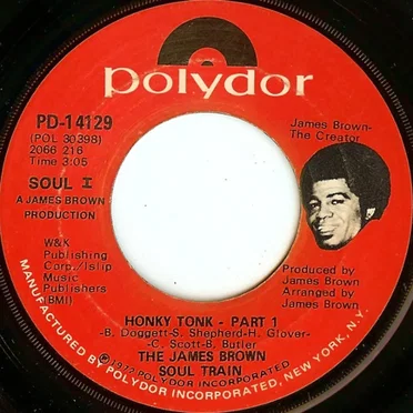 Honky Tonk by The James Brown Soul Train - album cover
