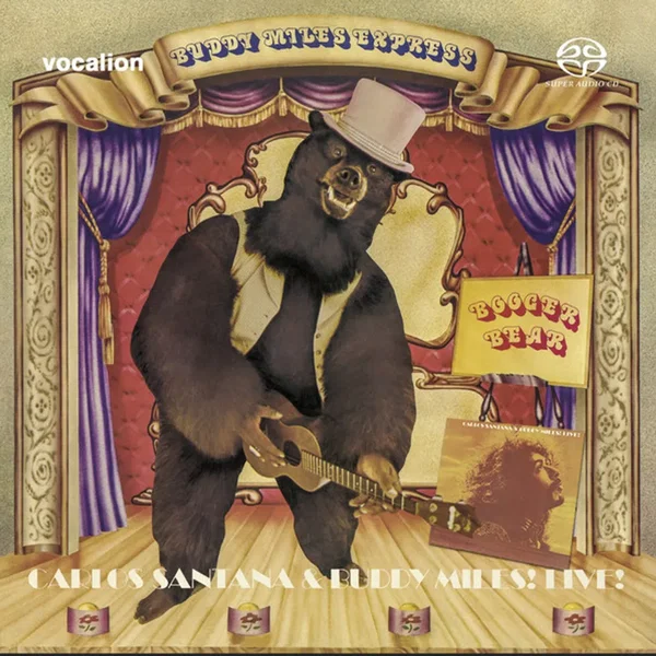 Booger Bear / Carlos Santana & Buddy Miles! Live!