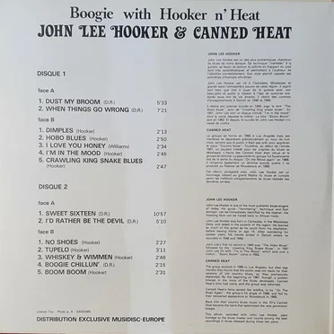 Boogie With Hooker n’ Heat