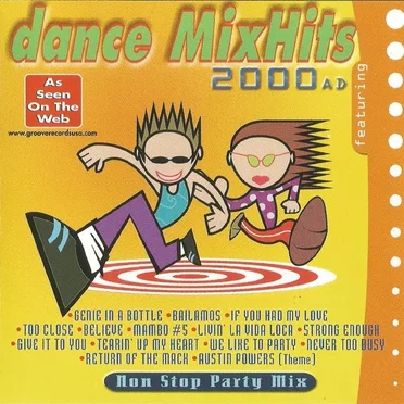 Dance Mix Hits 2000 A.D. by Various Artists - album cover