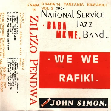 Zilizo Pendwa vol. 2 by National Service Jazz Band - album cover