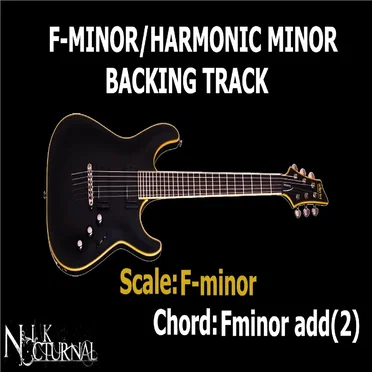 F-Minor/Harmonic Minor Backing Track (Melodic Metal/Jazz) 105 BPM