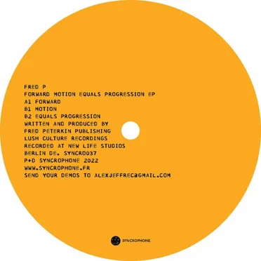 Forward Motion Equals Progression EP