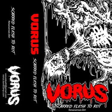 Scarred Flesh to Rot rehearsal