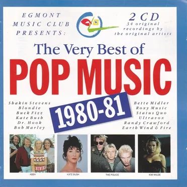 The Very Best of POP Music 1980-81 by Various Artists - album cover