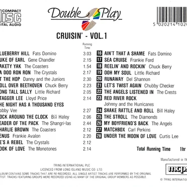 Cruisin’, Volume 1 by Various Artists - album cover