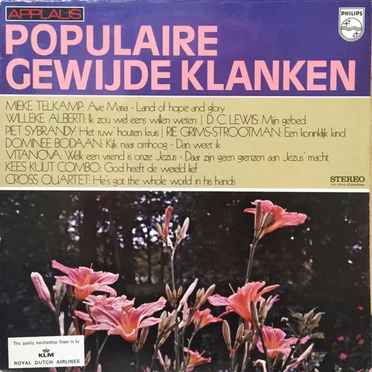 Populaire gewijde klanken by Various Artists - album cover