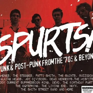 Spurts! Punk & Post‐Punk From the ’70s & Beyond by Various Artists - album cover