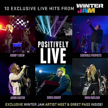 Positively Live: 10 Exclusive Hits From Winter Jam by Various Artists - album cover